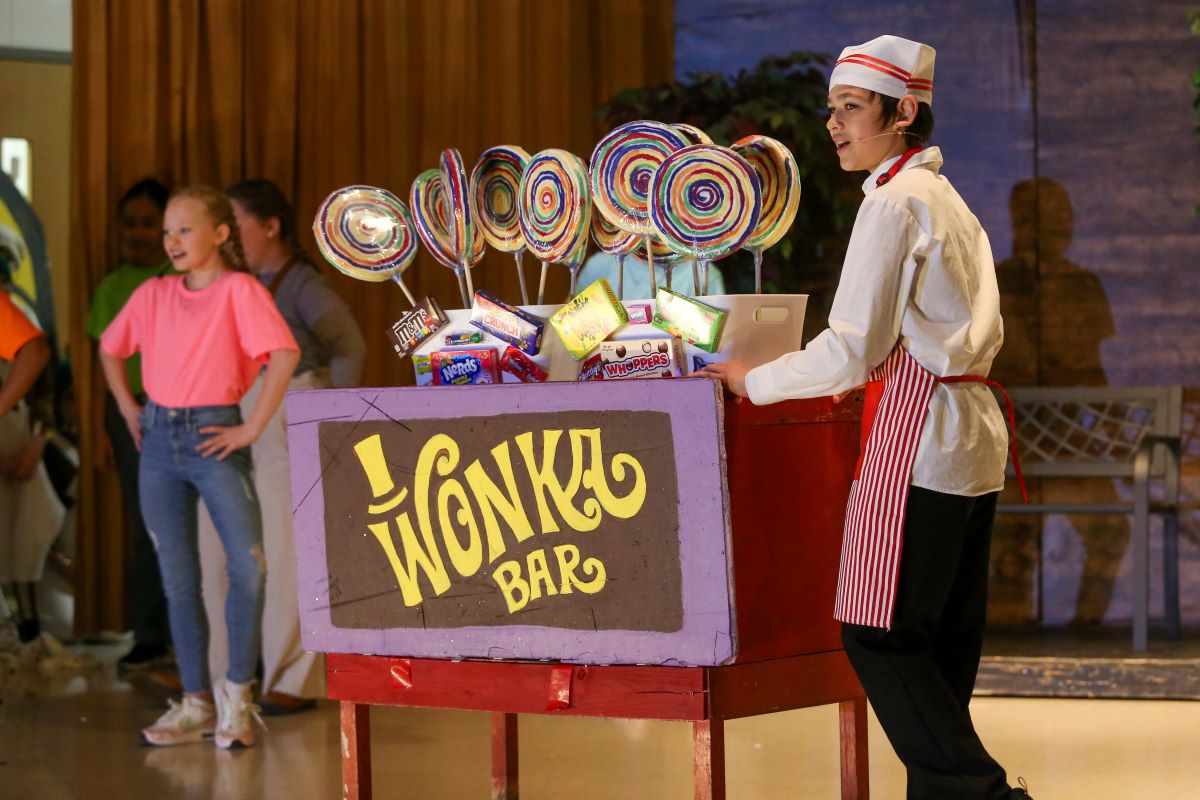 Moran Elementary students perform in “Willy Wonka the Musical”