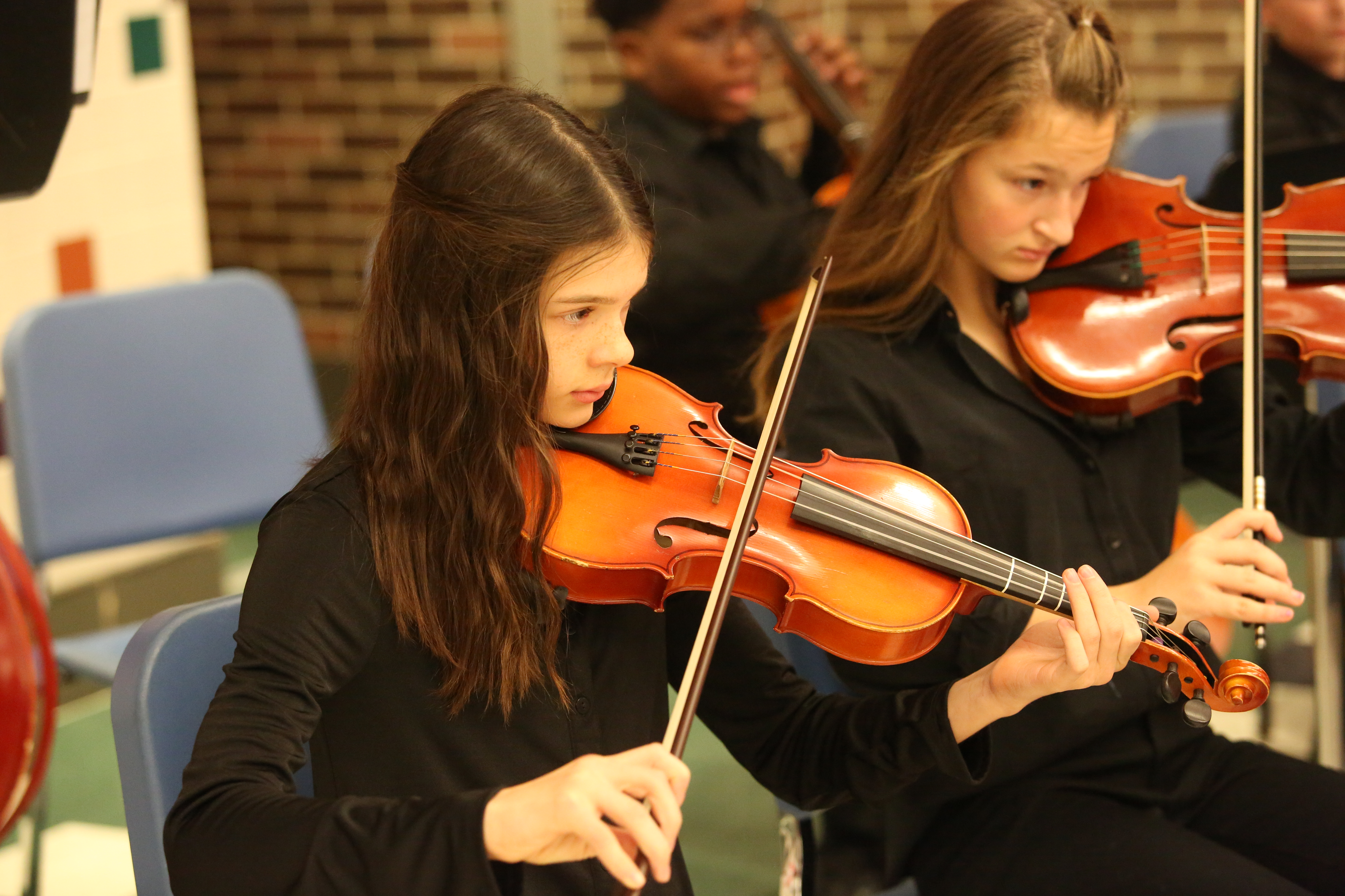 Grissom orchestra students