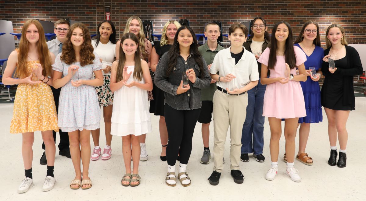 14 under 14 students