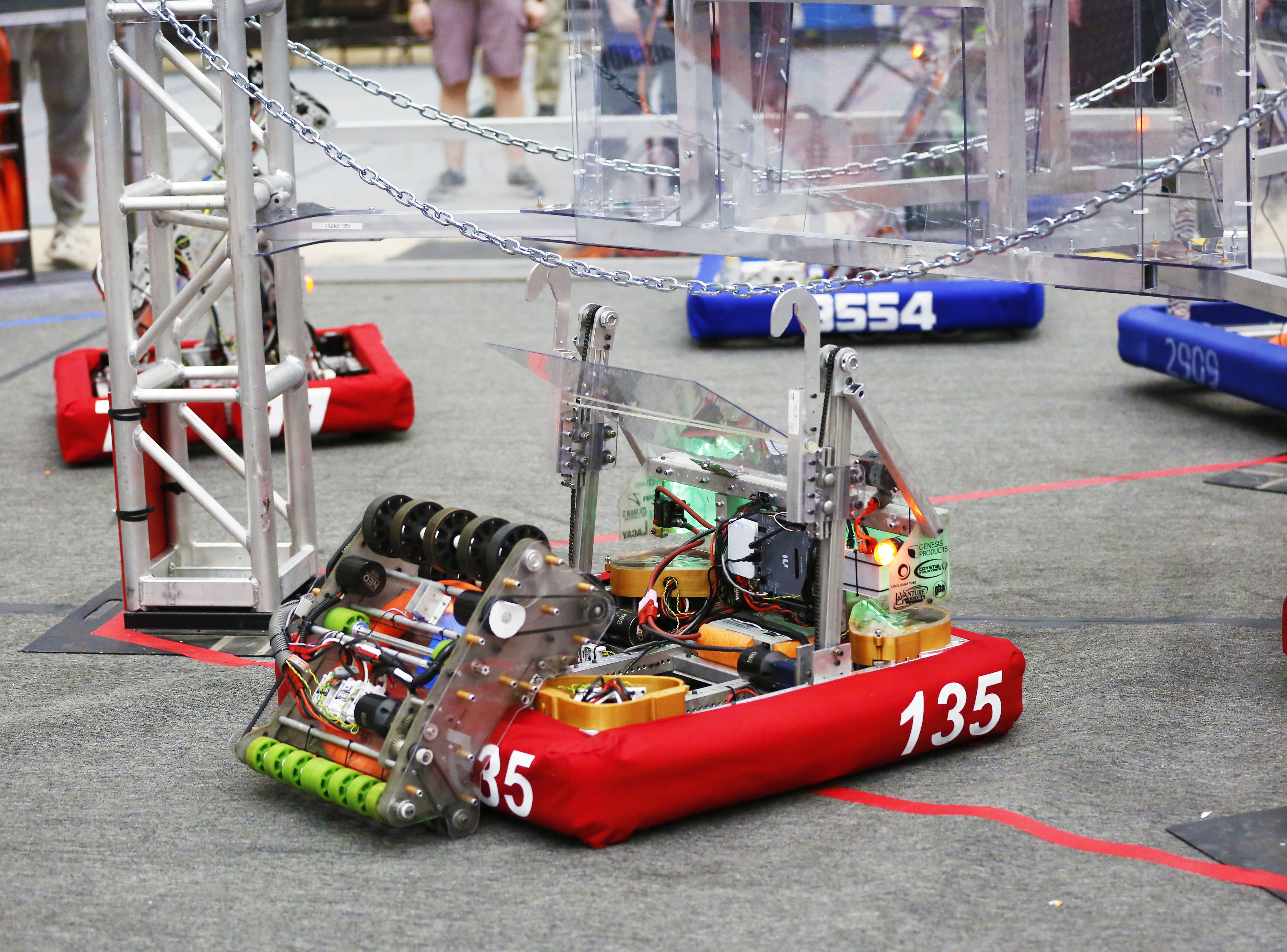 Penn Robotics robot, Team 135