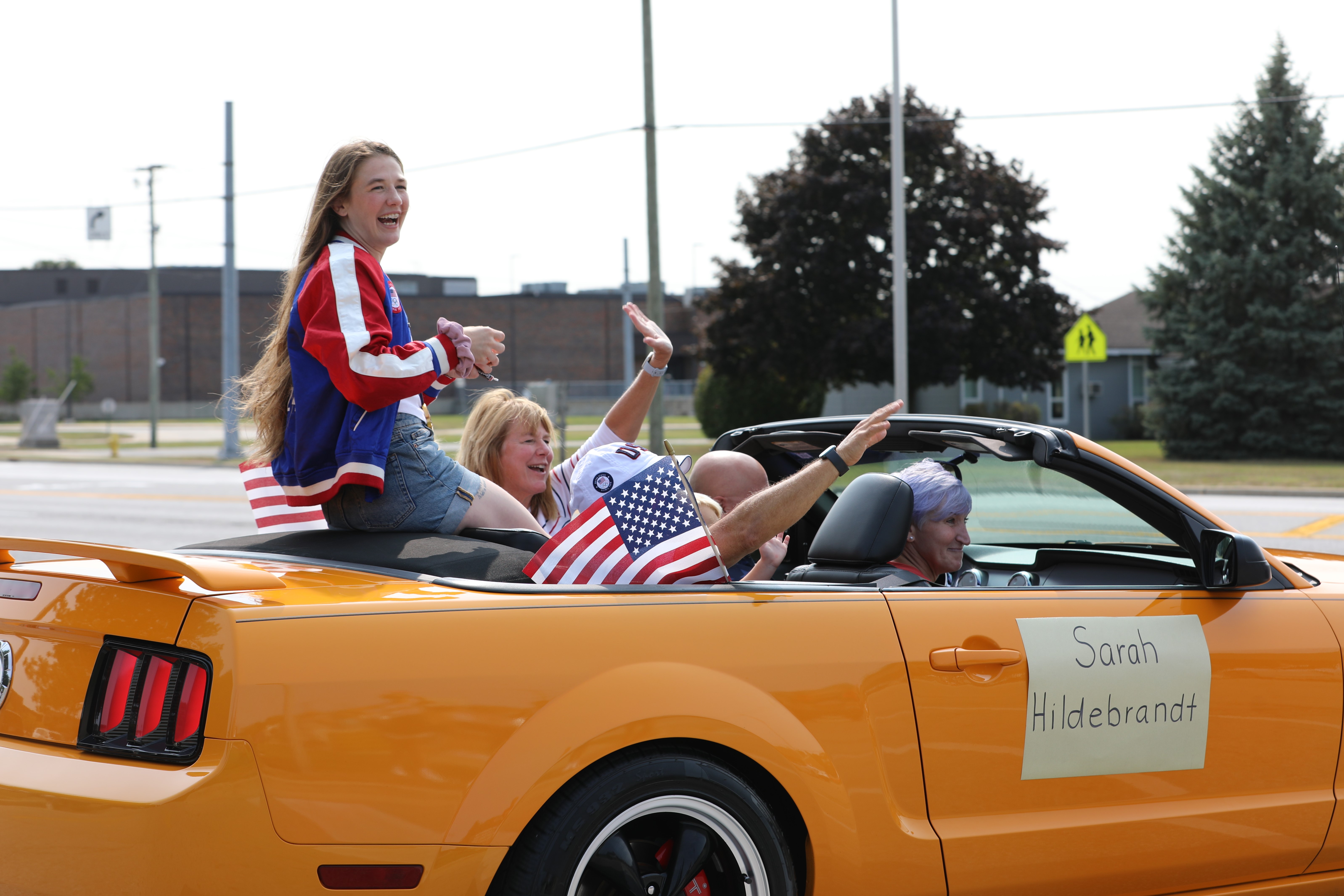 Sarah Hildebrandt parade (Sept. 9, 2024)