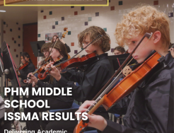 PHM Middle School ISSMA Results