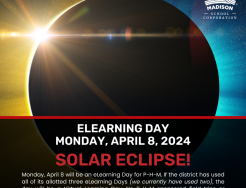 eLearning Day for April 8 due to Solar Eclipse